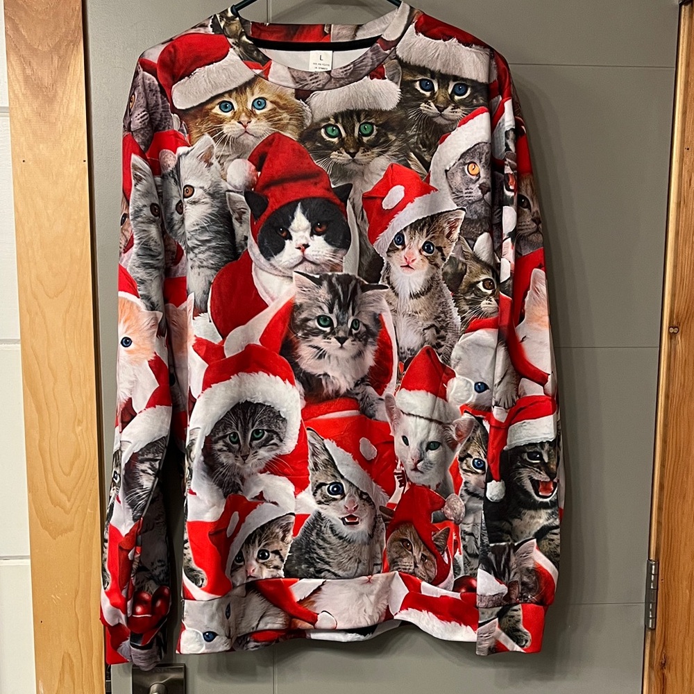 Funny Christmas Sweatshirt 
Large unisex